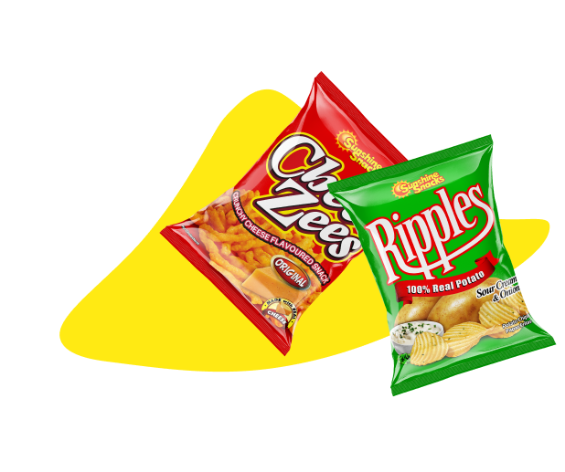 hero banner chip bag