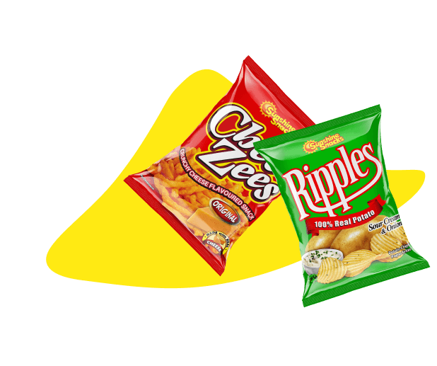 hero banner chip bag